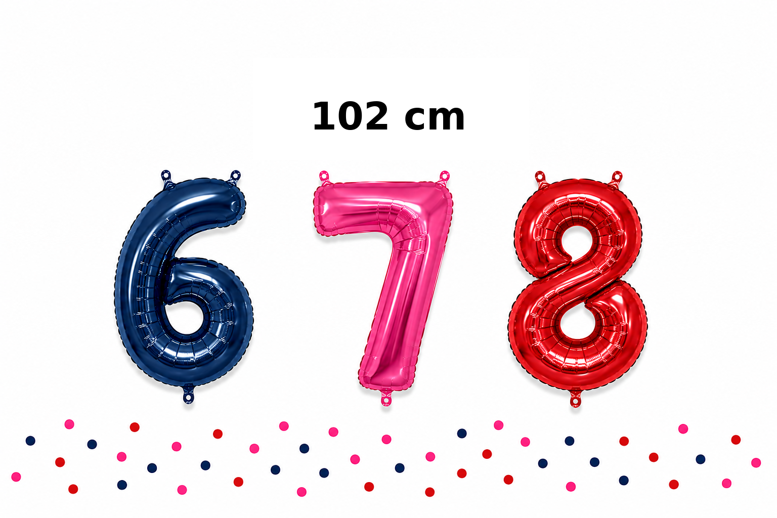 Číslice - 102 cm