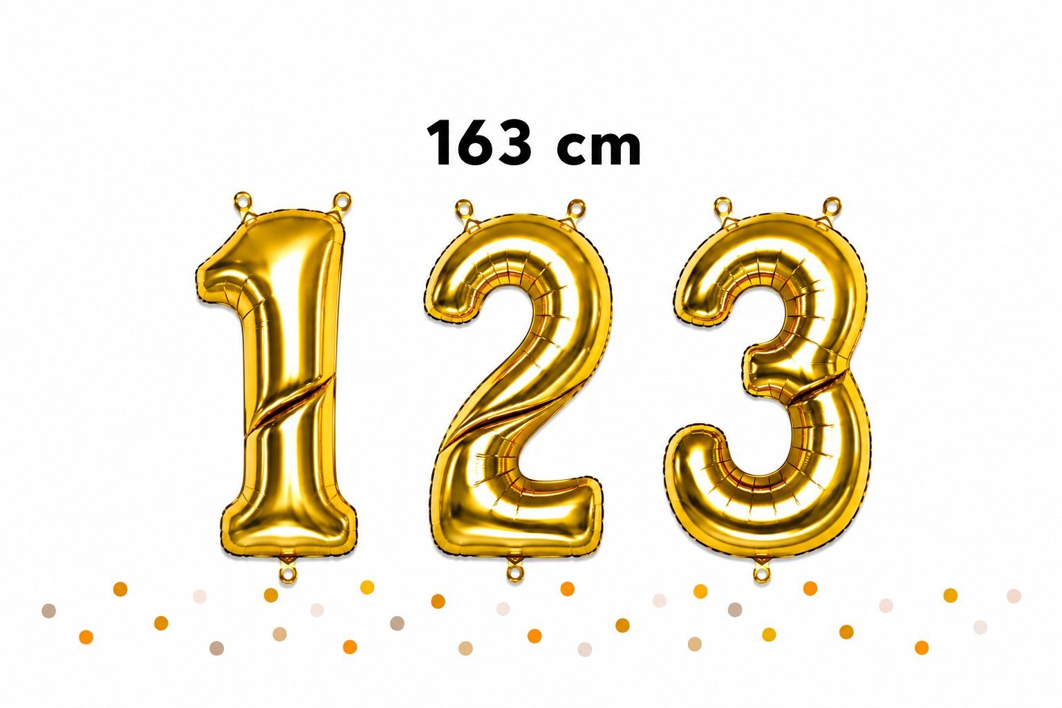 Jumbo číslice 163 cm