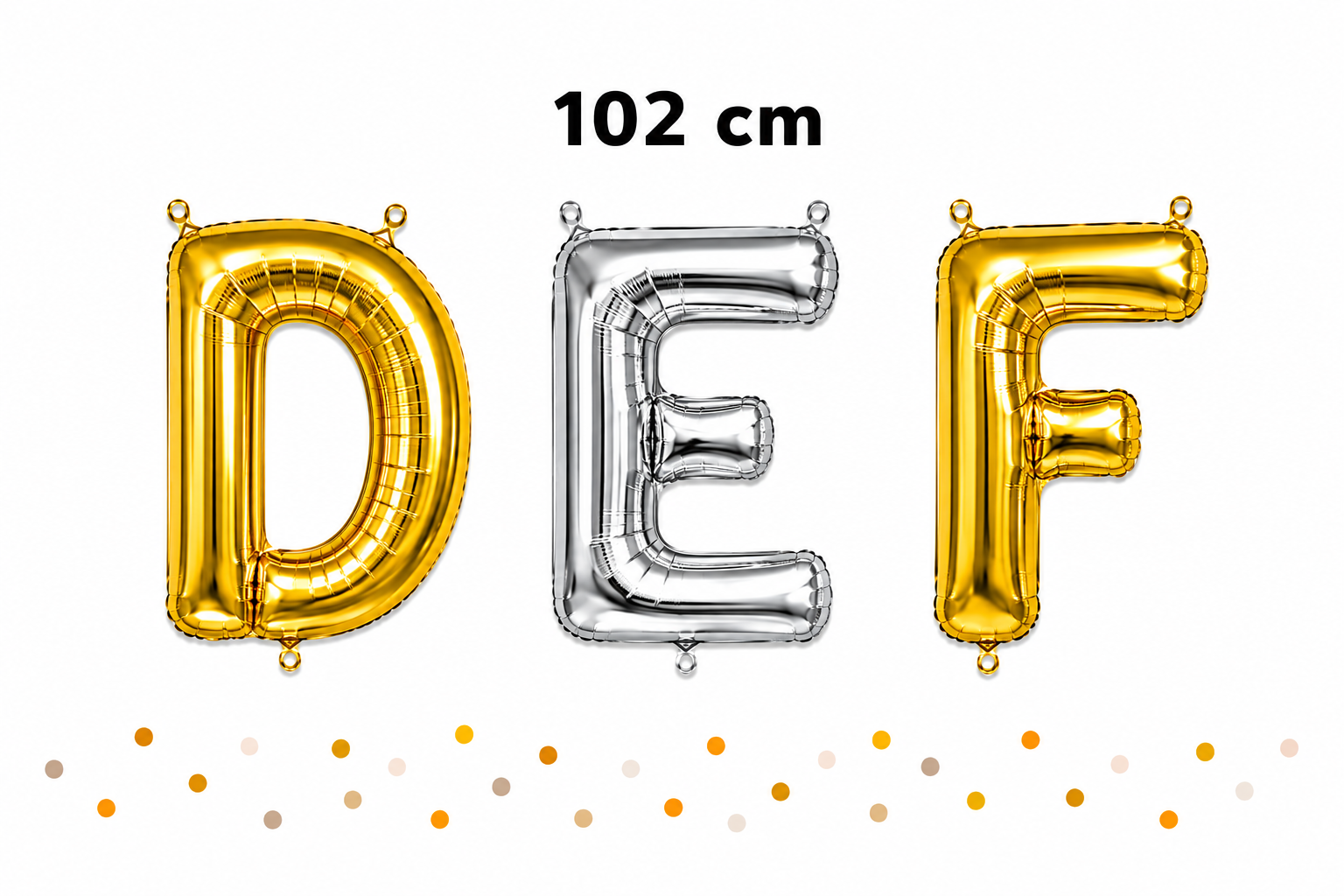 Písmena 102 cm