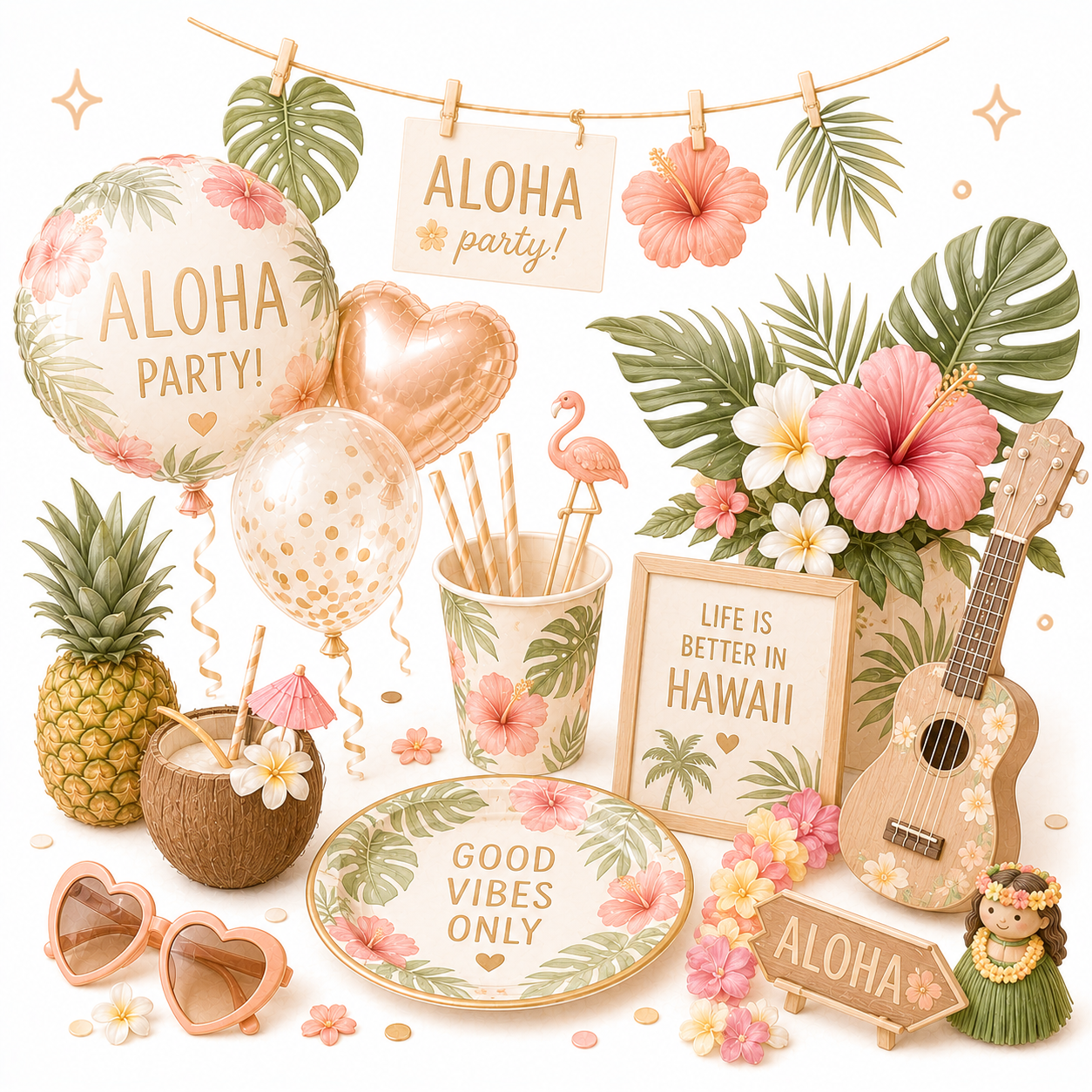 Havajská party